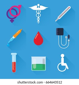 Medicine icons