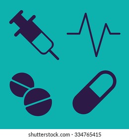 Medicine Icons Set