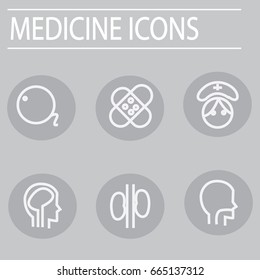 medicine icons vector