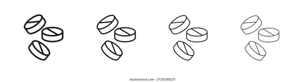 Iconos de medicina Vector Logo Plantilla Ilustración Diseños. Vector EPS 10.