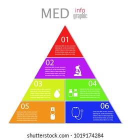 medicine infographics. Vector