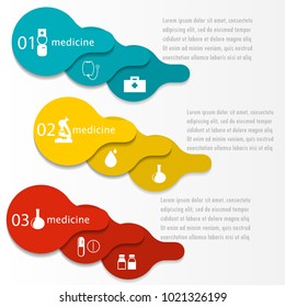 medicine infographics. Vector