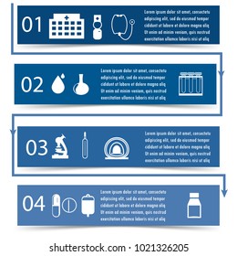 medicine infographics. Vector
