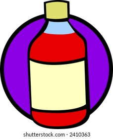 frasco de medicina