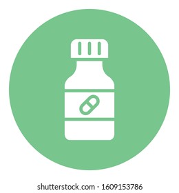 
Medicine Jar Isolated Vector icon which can be easily modified or edit
