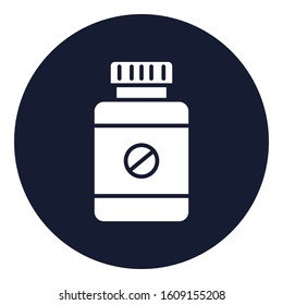 
Medicine Jar Isolated Vector icon which can be easily modified or edit
