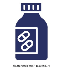 
Medicine Jar Isolated Vector icon which can be easily modified or edit
