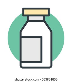 Medicine Jar Vector Icon