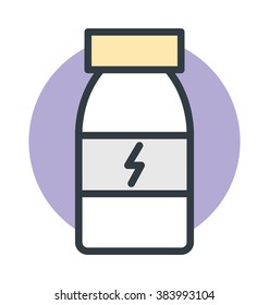 Medicine Jar Vector Icon