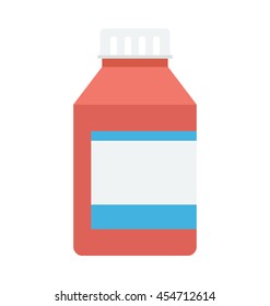 Medicine Jar Vector Icon