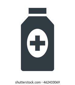 Medicine Jar Vector Icon