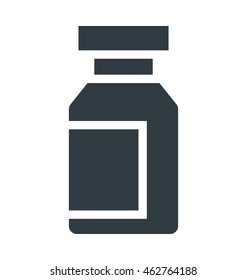 Medicine Jar Vector Icon