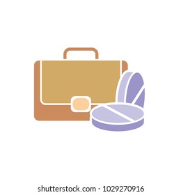 Medicine Job Logo Icon Design