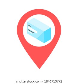 Medicine location map pin icon. Element of map point for mobile concept and web apps. Icon for website design and development, app development. Premium hospital, clinic, pharmacy icon sign.
