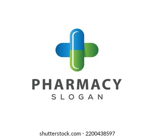 Medicine Logo Design Pharmacy Logo Design Stock Vector (Royalty Free ...