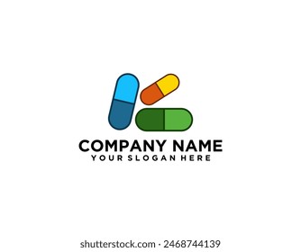 Medicine Logo Design Template, Medical Health Logo Design Templates