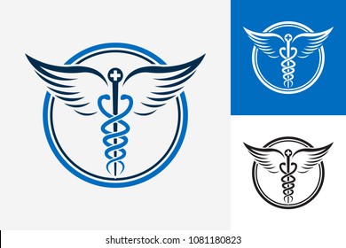 Medicine Logo Template Design Vector, Emblem, Design Concept, Creative Symbol, Icon