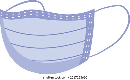 Medicine mask vector EPS File.