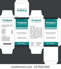 Medicine And Medical Product Packaging Design