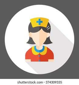 Medicine nurses flat icon