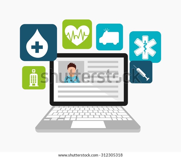 medicine online design, vector illustration eps10\
graphic 