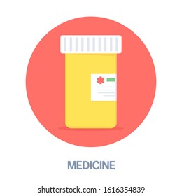 Medicine and other icon concept