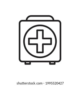 Medicine Outline Icon Vector Illustration