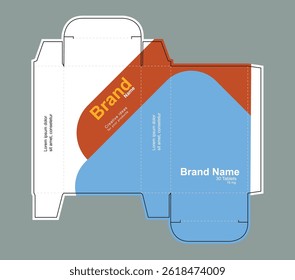 Medicine packaging box idea, packaging template concept, template for business purpose, place your text and logos and ready to go for print.