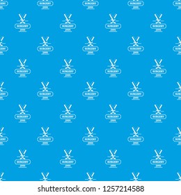 Medicine pattern vector seamless blue repeat for any use