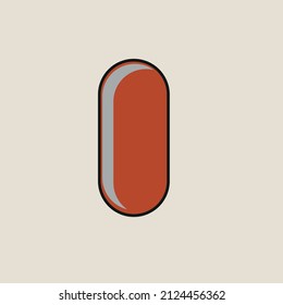 MEDIZIN-PILL-DESIGN-VEKTOR kann für alles genutzt werden