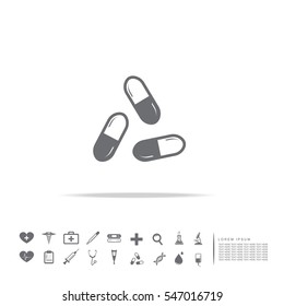 medicine pill icon