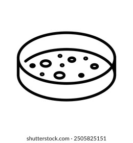 medicine pill icon line vector design in modern style