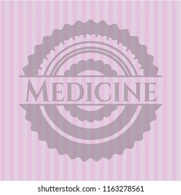 Medicine pink emblem