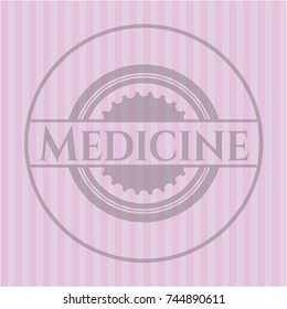 Medicine pink emblem