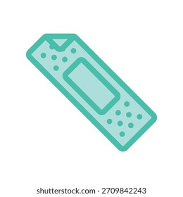 Icono de yeso de medicina. Ilustración vectorial.