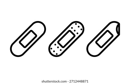 Medizinisches Gips-Symbol. Vektorgrafik.