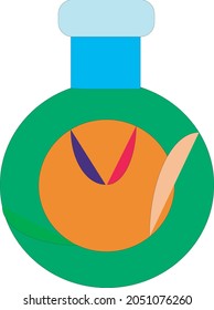 vector de poción de medicina para icono de imagen, Bandung, Indonesia: 2 de octubre de 2021 