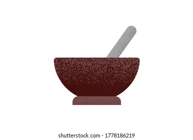 medicine pound cup stock vector illustration