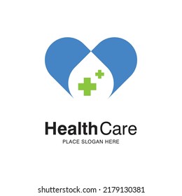 Medicine Practice Sign. Health Care Medical Icon. Vector Illustration. Branding Identity Corporate Vector Logo Design Template Isolated On A White Background