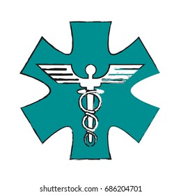 medicine sign vector illustration