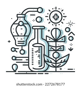 Medicine. Simple Icon. Vector Illustration.