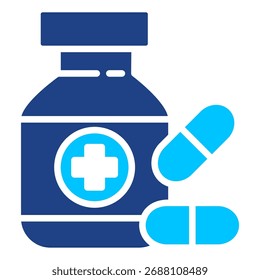 Colección de icono de Vector simple de medicina