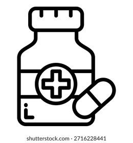 Medizin Einfache Vektorsymbol-Sammlung
