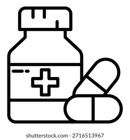 Medizin Einfache Vektorsymbol-Sammlung