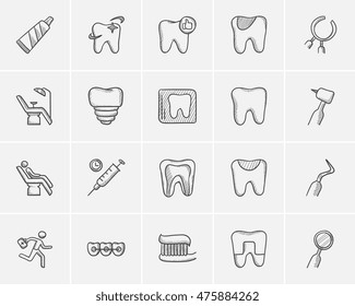 Medicine sketch icon set for web, mobile and infographics. Hand drawn medicine icon set. Medicine vector icon set. Medicine icon set isolated on white background.