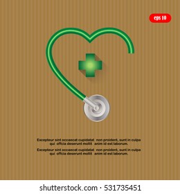 Medicine , stethoscope icon