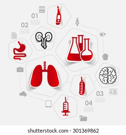 medicine sticker infographic