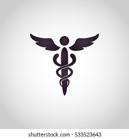 Medicine Symbol Logo Vector Icon Design