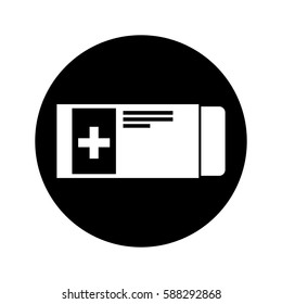 medicine tab isolated icon