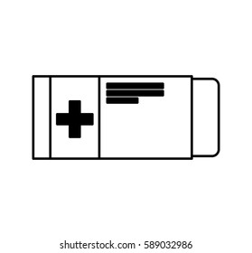 medicine tab isolated icon